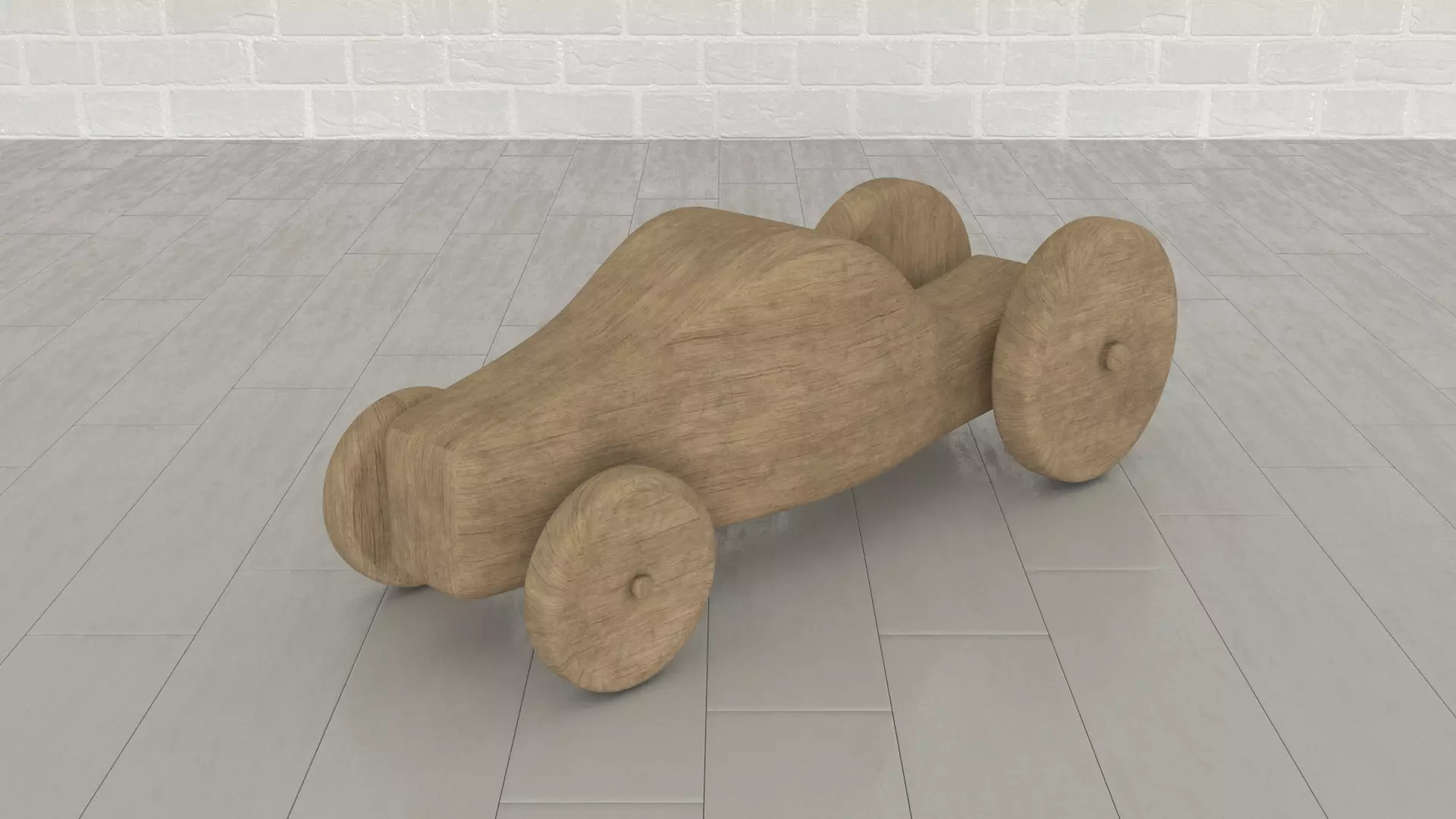 Toy Car Free low-poly 3D model