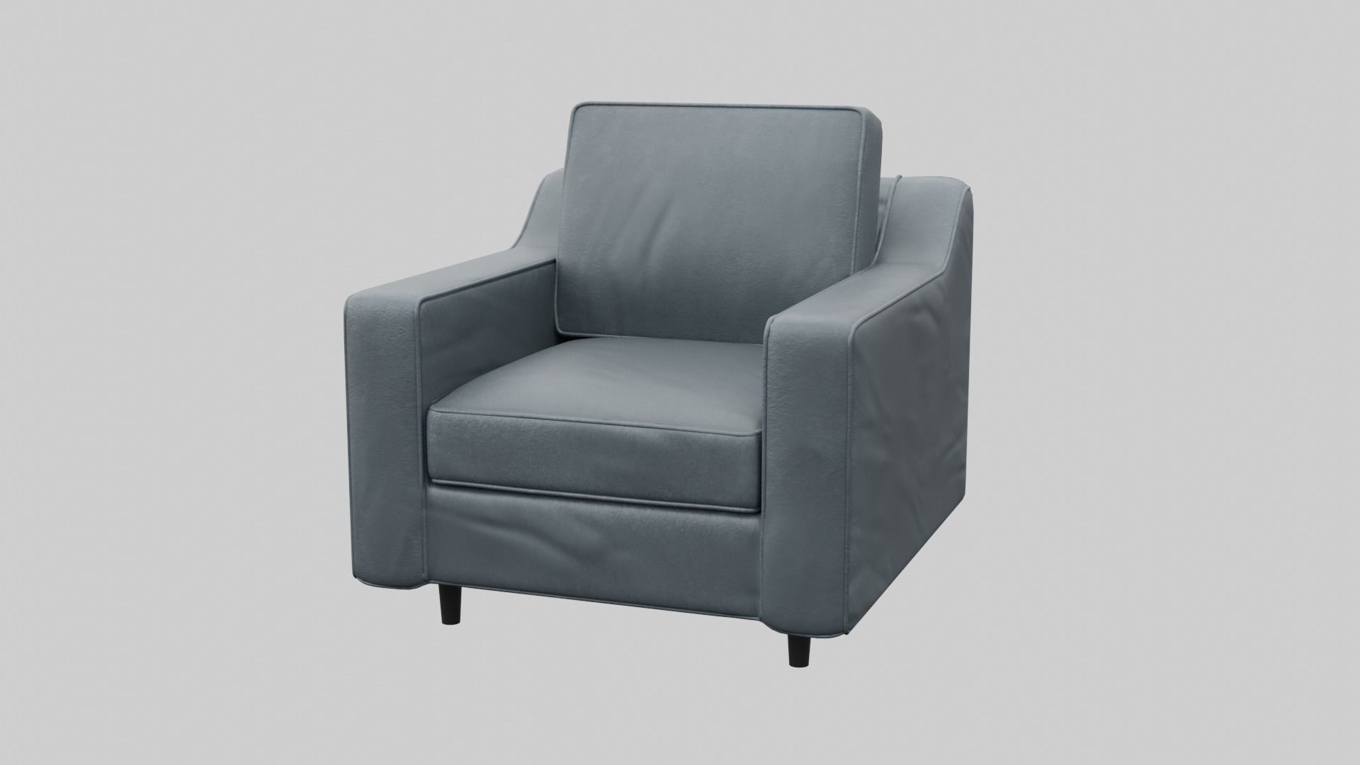 Sofa Garrison v 04 Low-poly 3D model_1