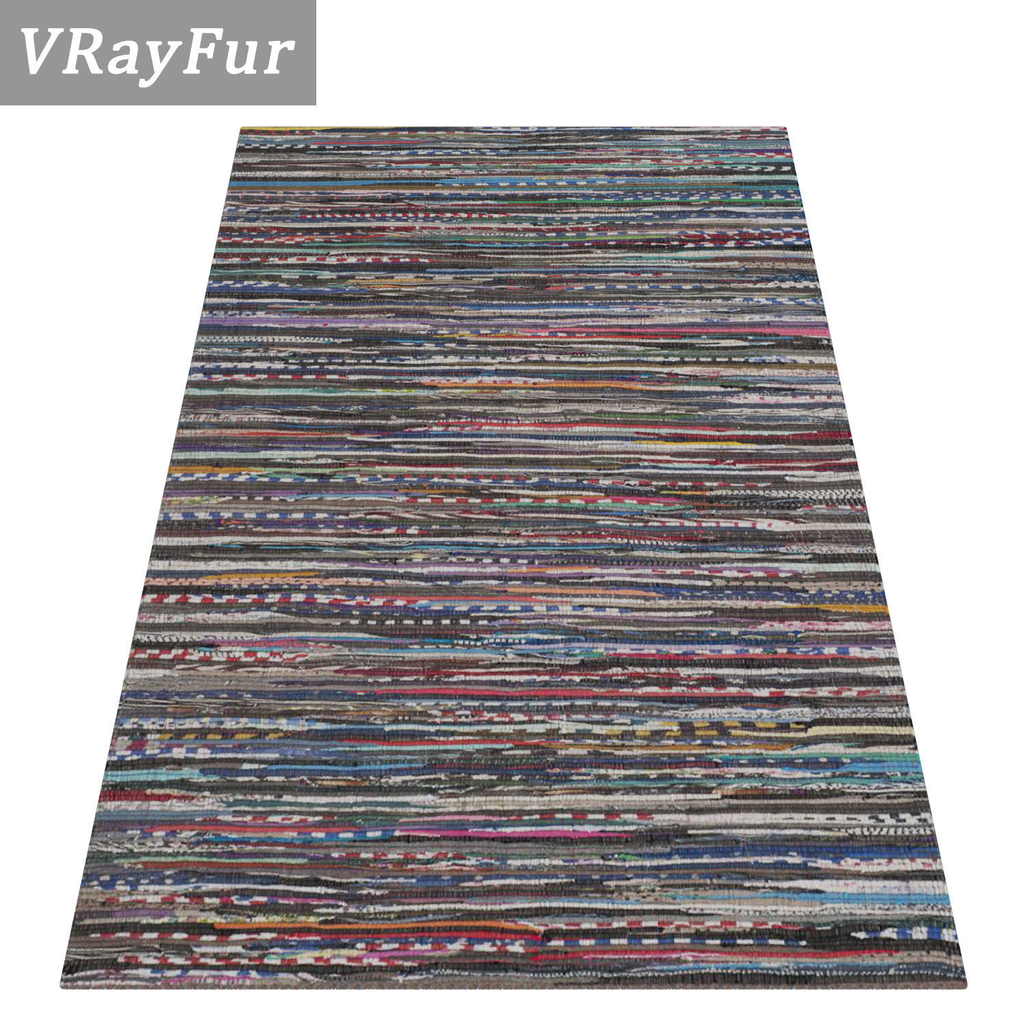 Rug Set 429 3D model_2