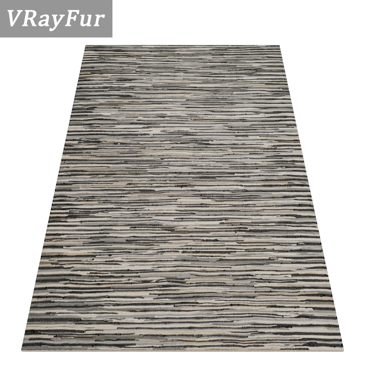 Rug Set 431 3D model_2