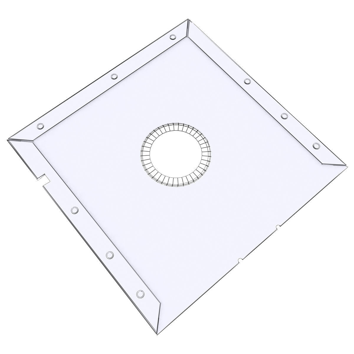 5 Inch Floppy Disk 3D model_5