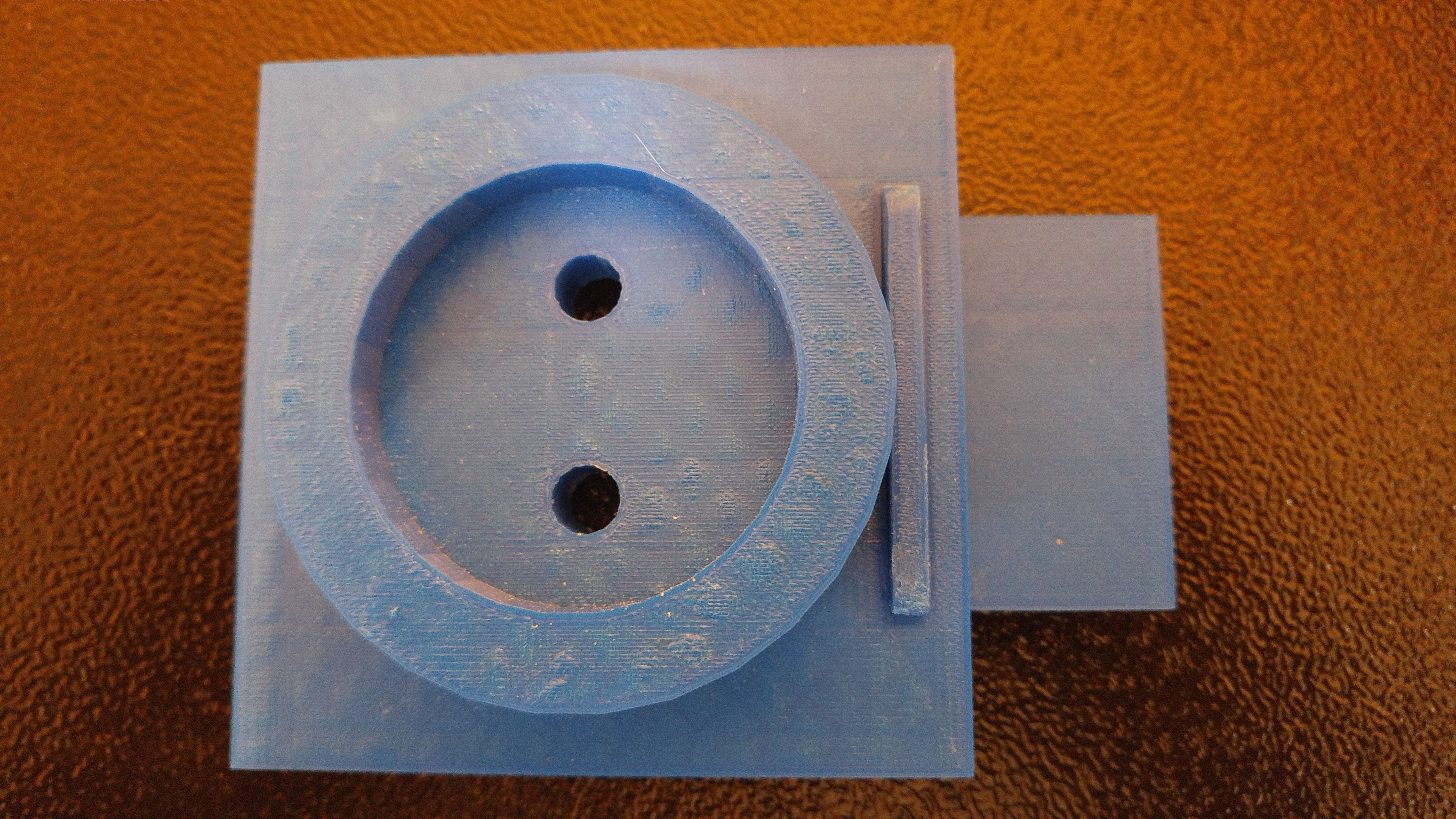 FlashForge Creator Pro Universal 3-D Filament Reel Holder 3D print model_4