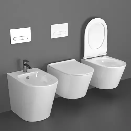 Volle Nemo bidet and rimless