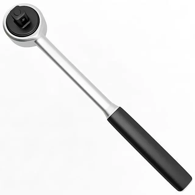 Ratchet Socket Wrench 3D model_0