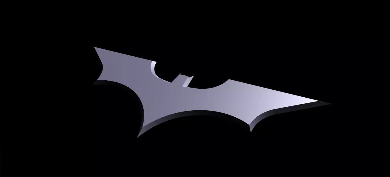 Modified Batarang model 3D print model