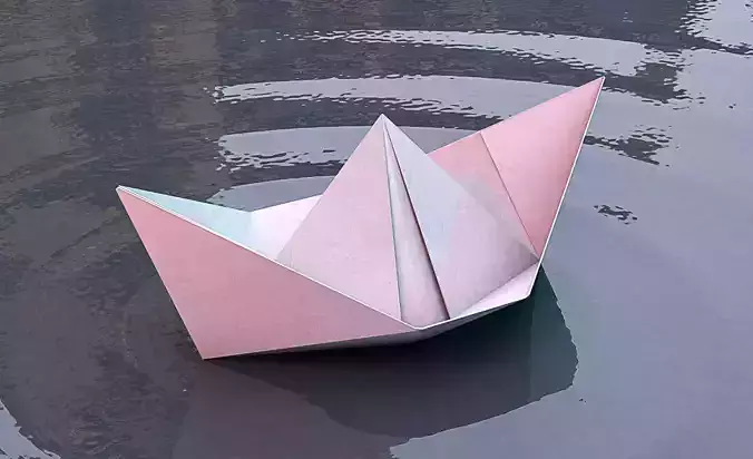 Origami - Paper boat