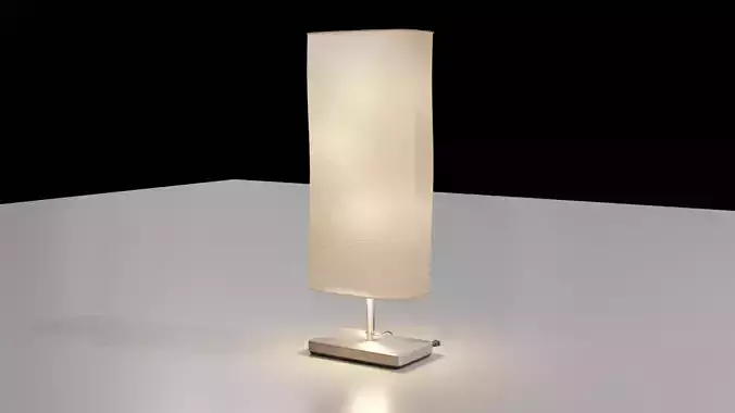 Magnarp Paper Floor Lamp Free 3D model