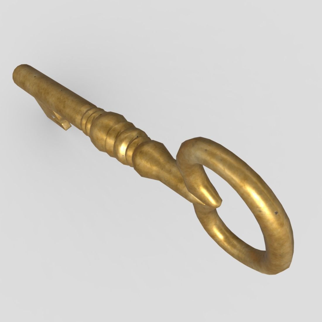Key 5 Low-poly 3D model_6