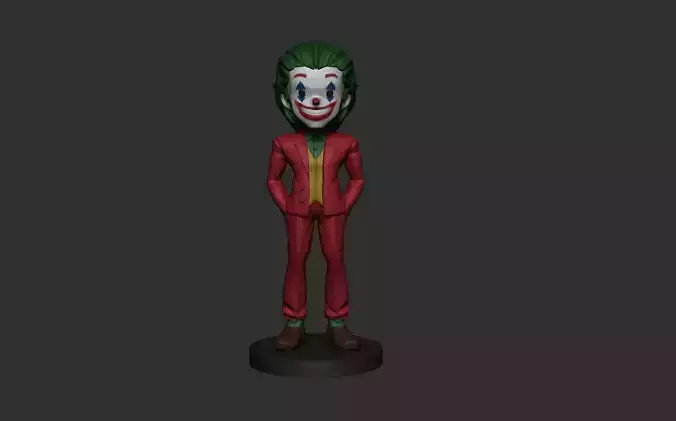 Joker 3D Print Model figurine