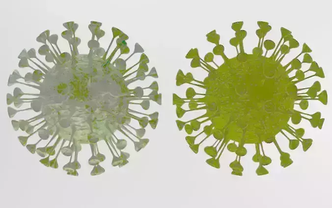Corona viruses -  Animated 3D Model Collection 3D print model
