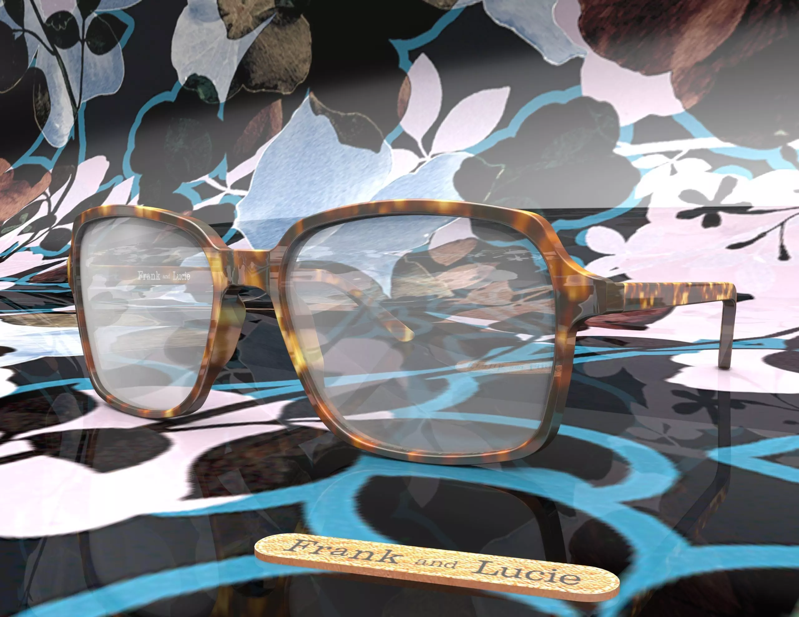 Reading glasses 3D model