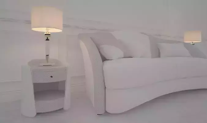 living room set 3D print model