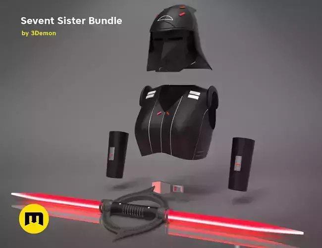 Seventh Sister Bundle 3D print model