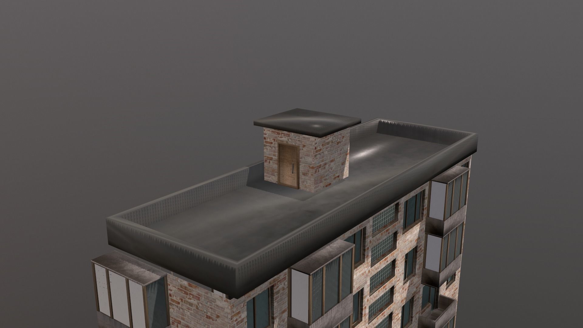 Khrushchev Dom  house 3D model_4