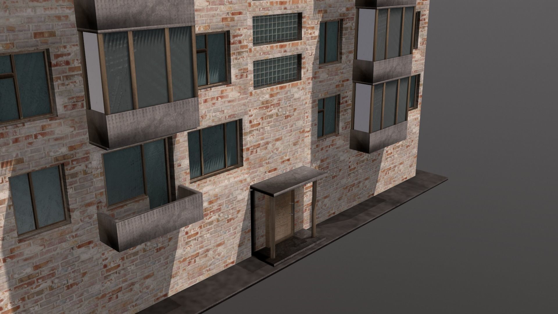 Khrushchev Dom  house 3D model_5