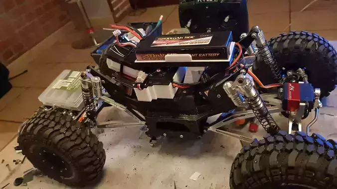 chassi rc  scale crawler dynamique