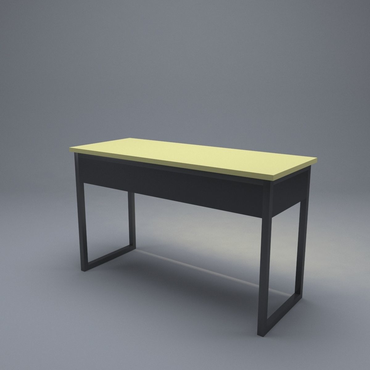 student table 3D model_1