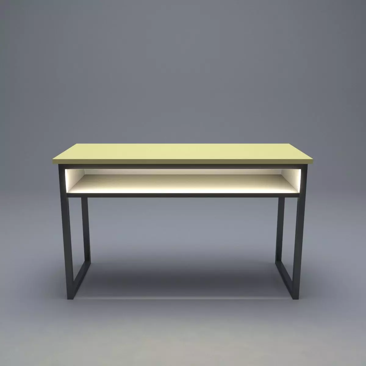 student table 3D model_0