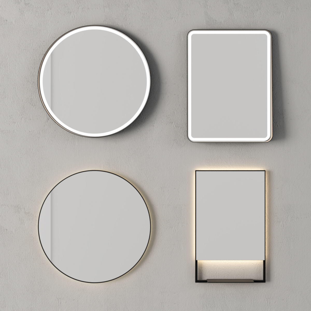 Mirror Set 2 3D model