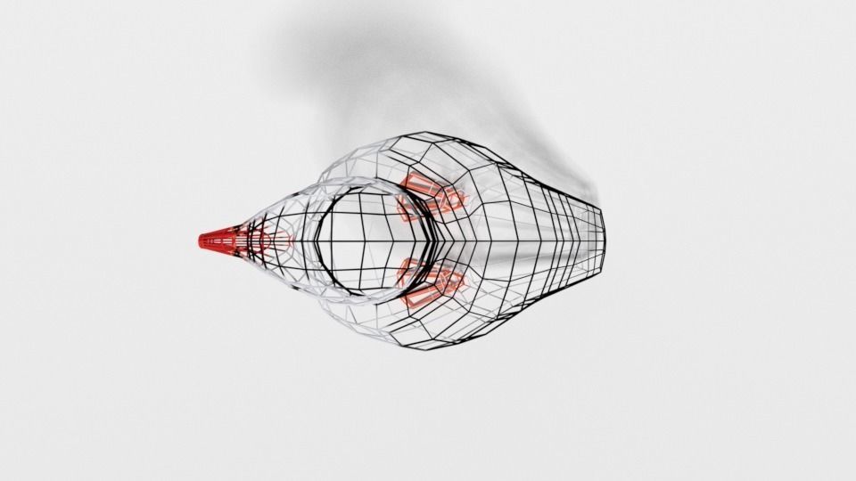 Low Poly Cartoon Puffin Low-poly 3D model_17