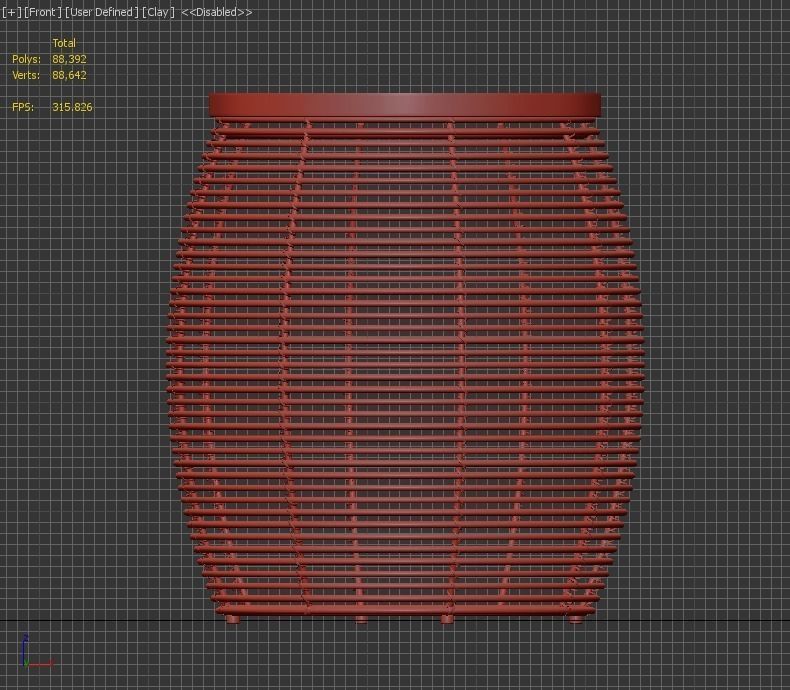 Side table Vivi 3D model_4