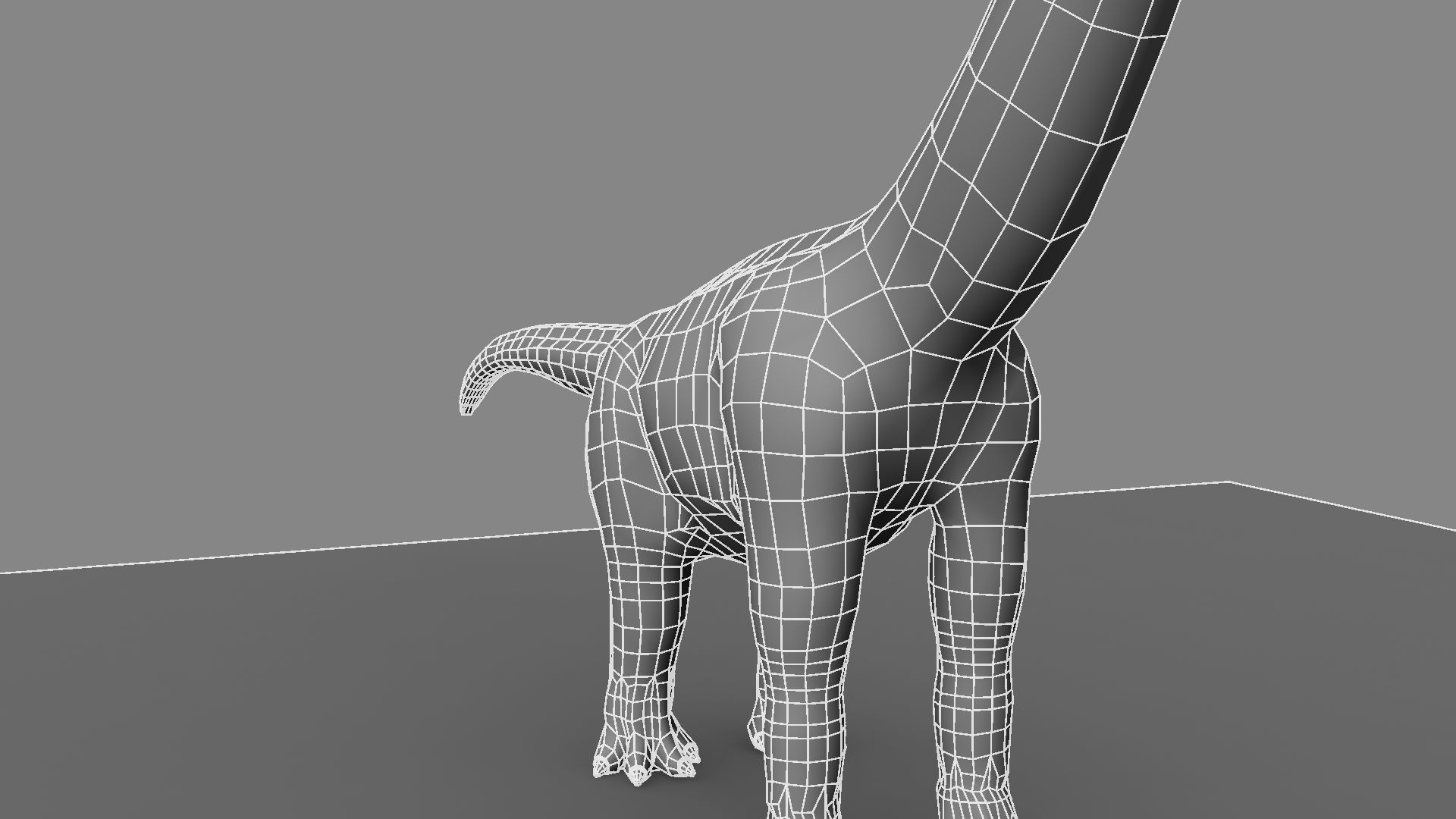 Argentinosaurus dinosaur 3D model_26