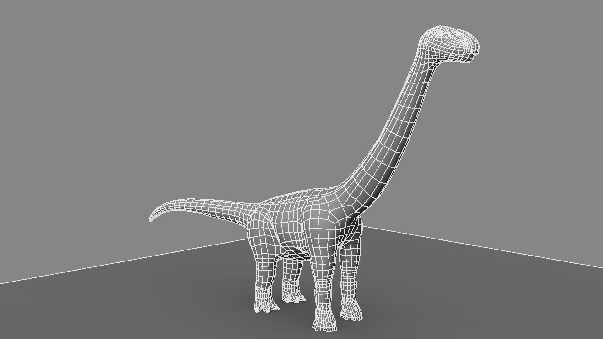 Argentinosaurus dinosaur 3D model_19
