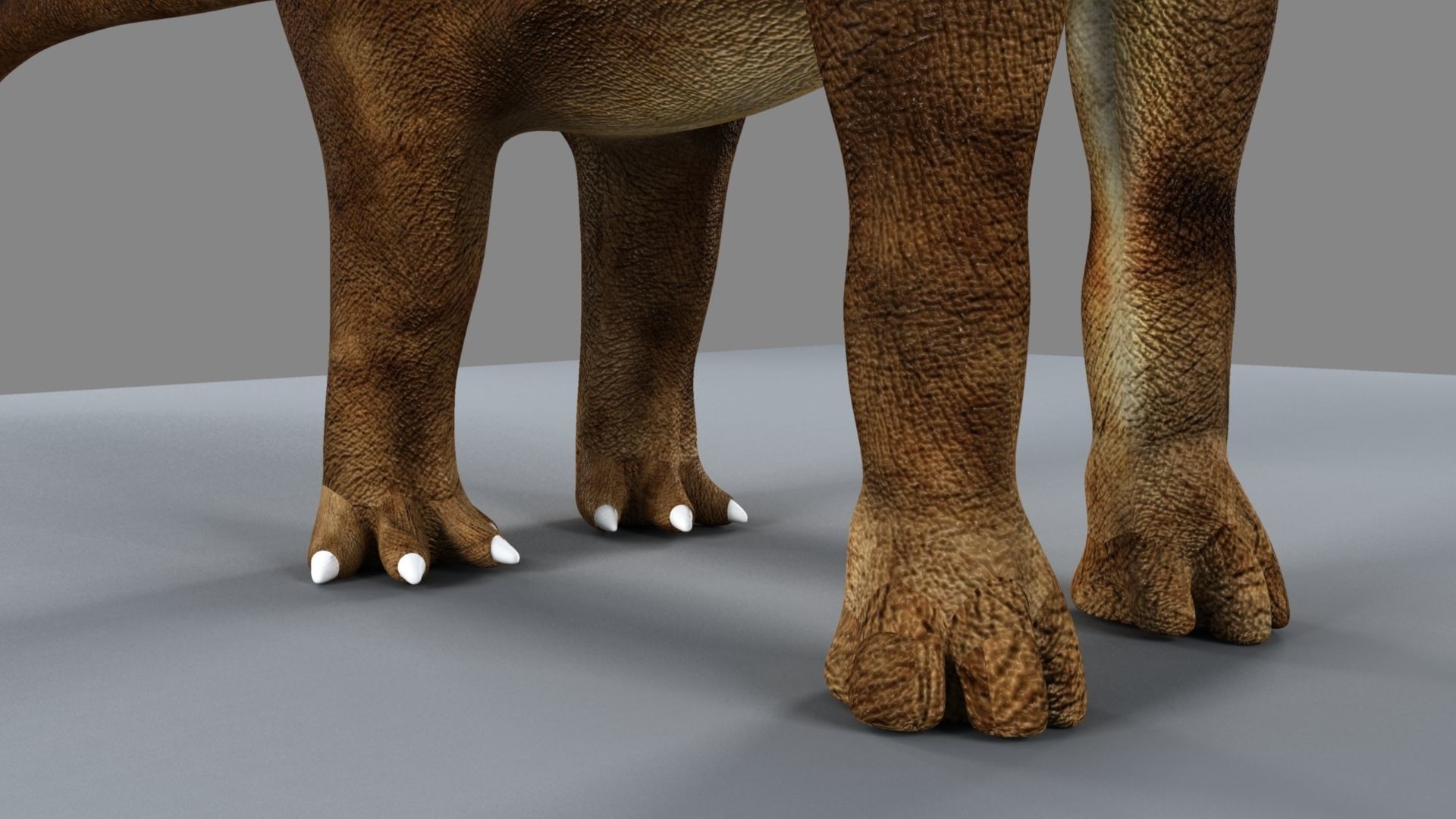 Argentinosaurus dinosaur 3D model_17