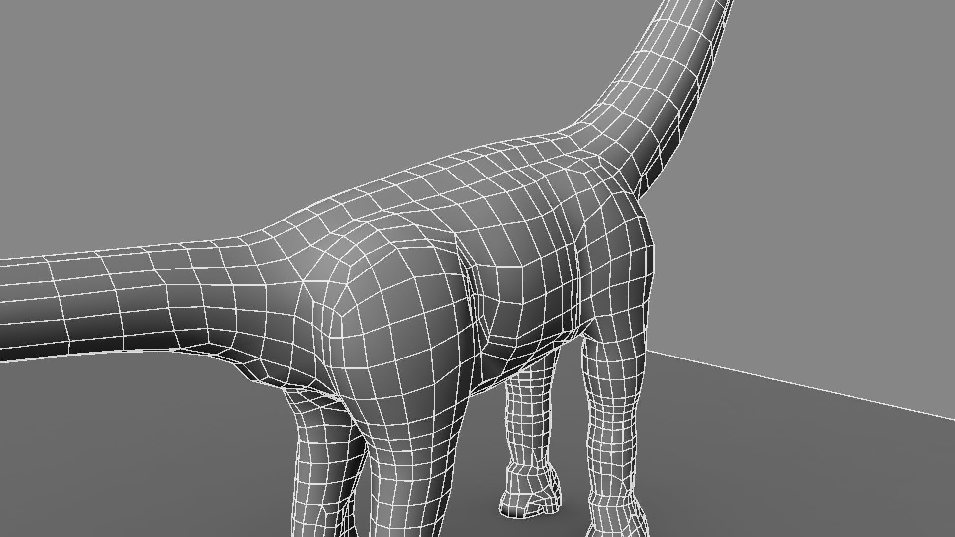 Argentinosaurus dinosaur 3D model_28