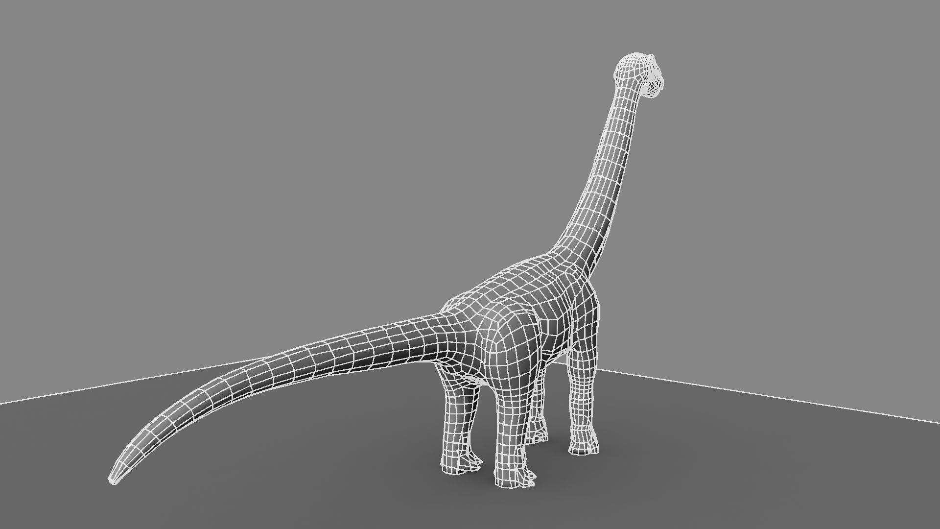 Argentinosaurus dinosaur 3D model_18