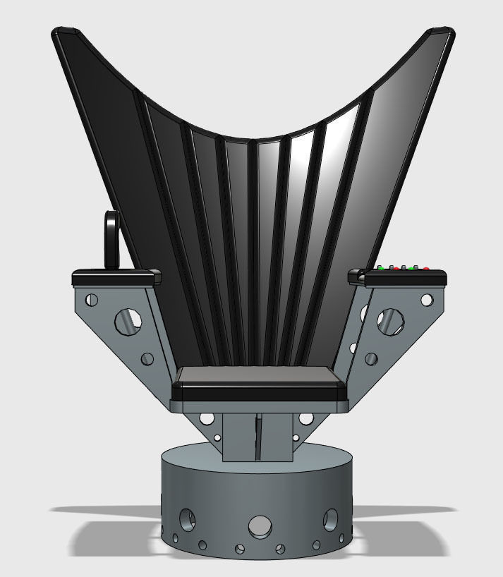 Doctor Evil Chair from Austin Powers 3D model 3D printable CGTrader