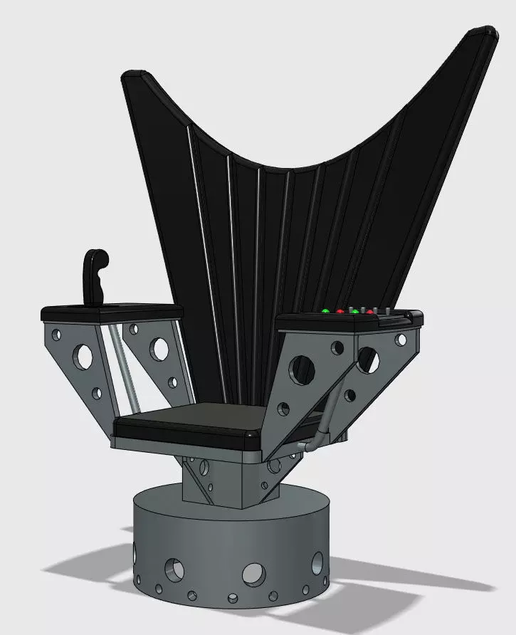 Doctor Evil Chair from Austin Powers 3D print model