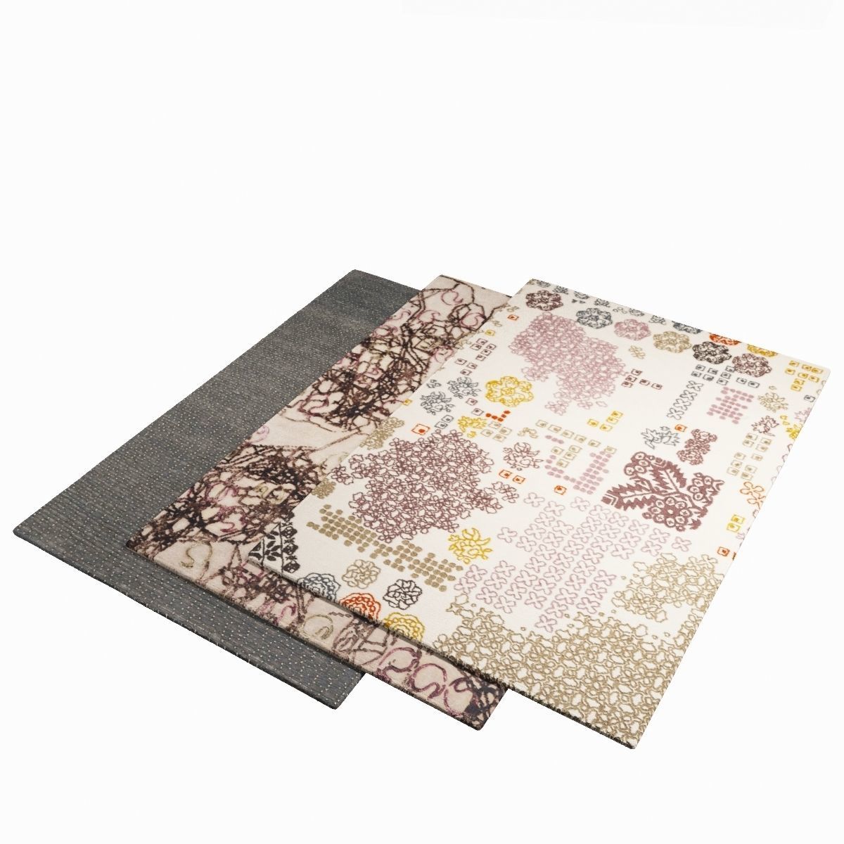 WARLI Carpet for variations 2 3D model_5