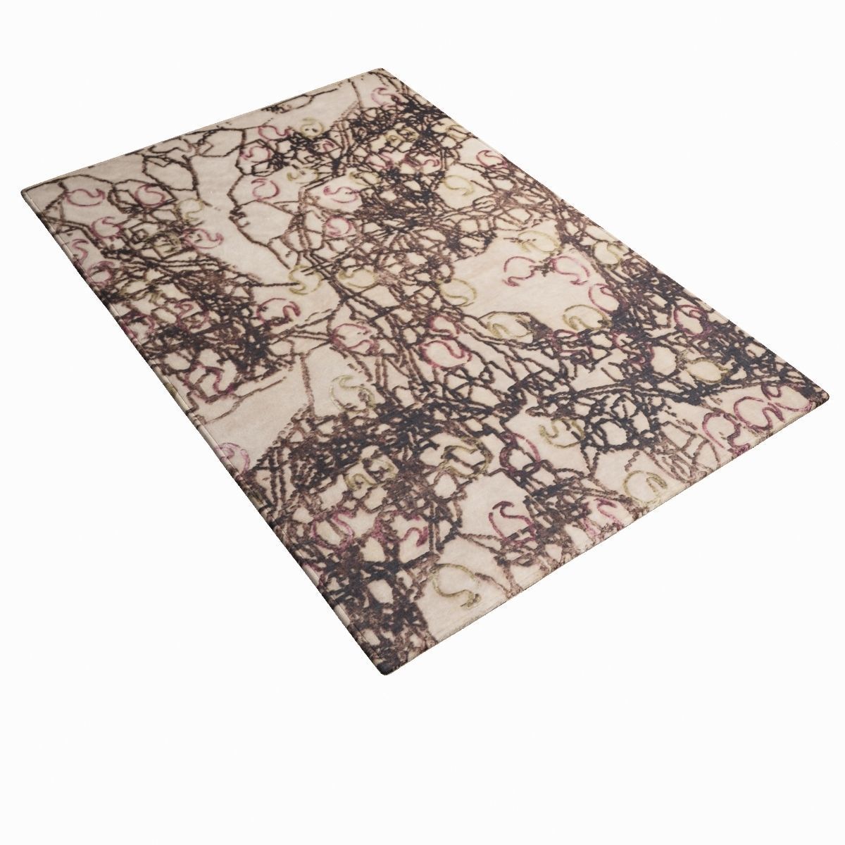 WARLI Carpet for variations 2 3D model_8