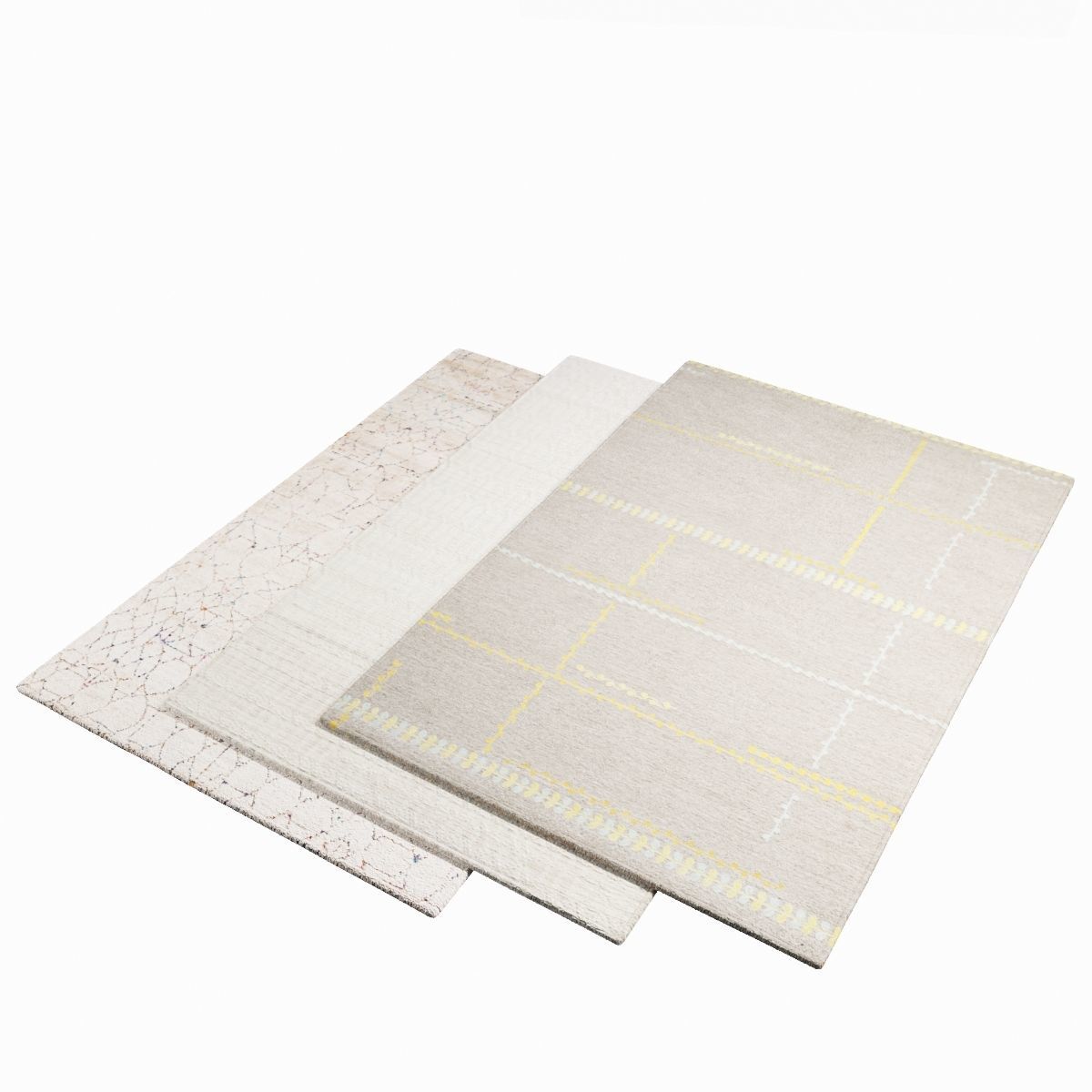 WARLI Carpet for variations 5 3D model_5