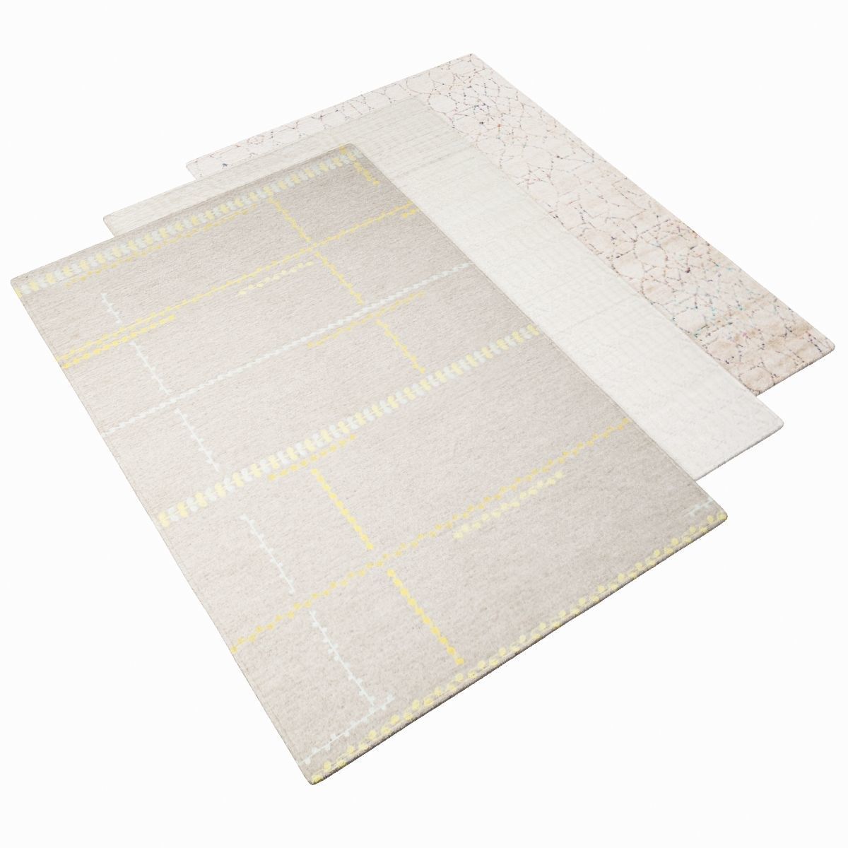 WARLI Carpet for variations 5 3D model_2