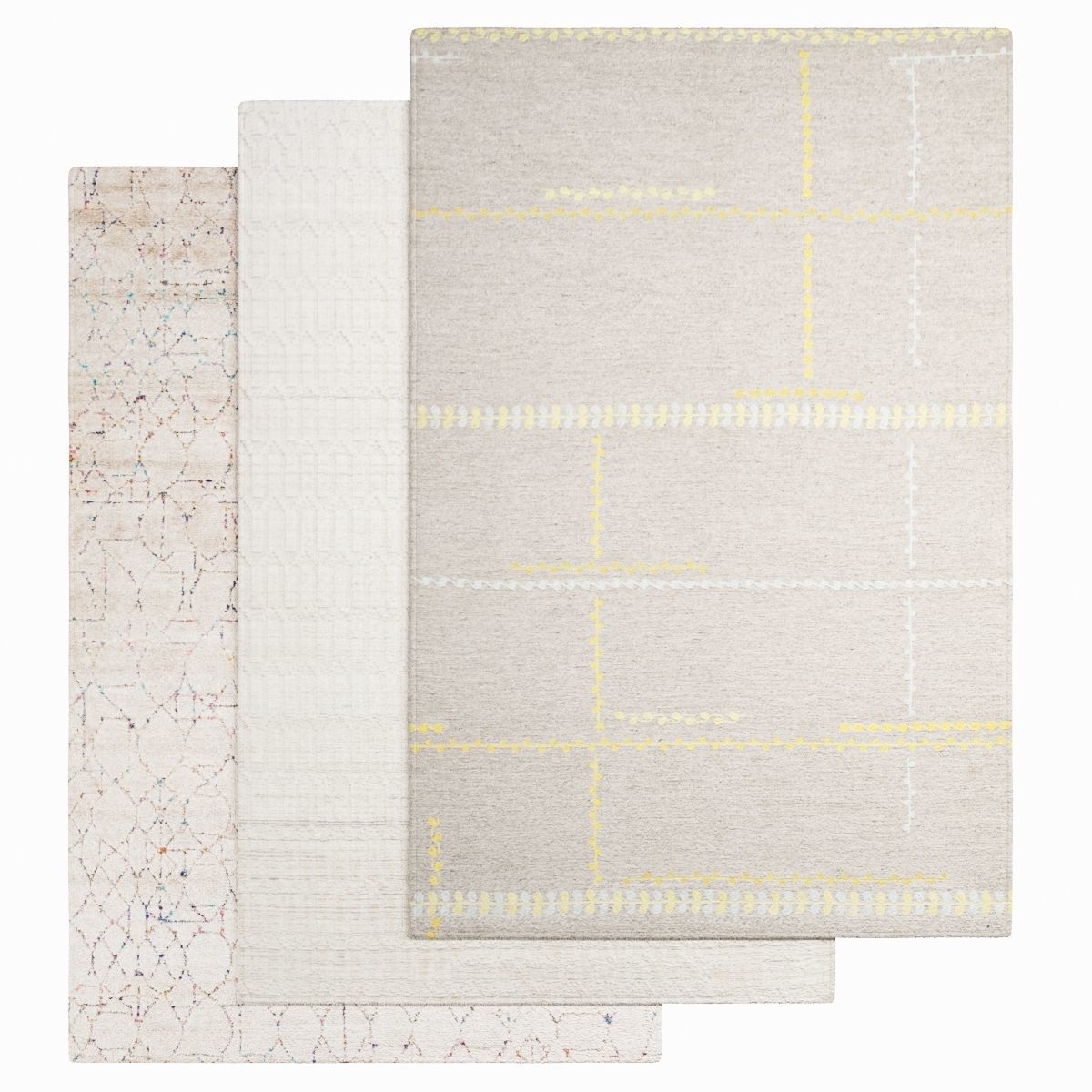 WARLI Carpet for variations 5 3D model_1