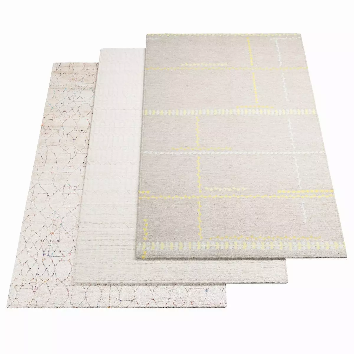 WARLI Carpet for variations 5 3D model_0