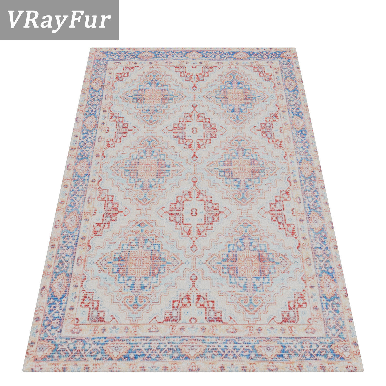 Rug Set 435 3D model_2