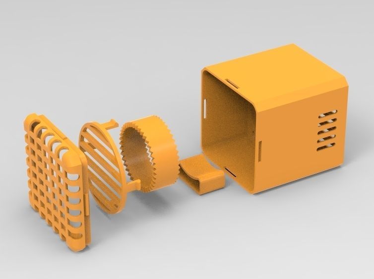 Smallest Incubator Heater 3D print model_31