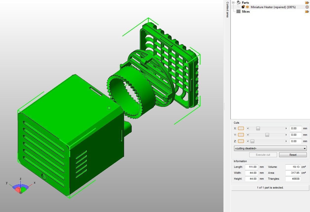 Smallest Incubator Heater 3D print model_10