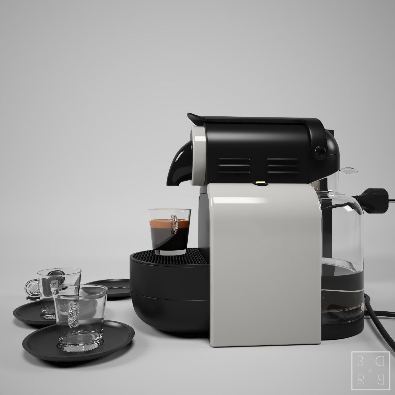 Nespresso Machine 3D model_1