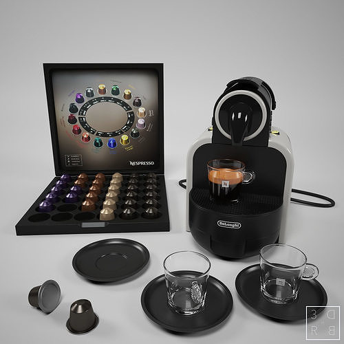 Nespresso Machine 3D model