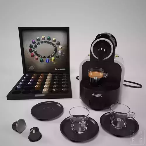 Nespresso Machine 3D model