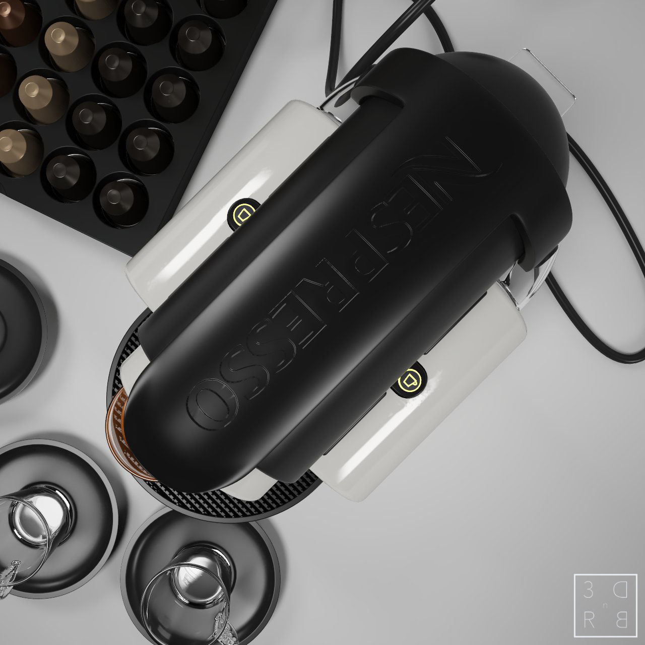 Nespresso Machine 3D model_5