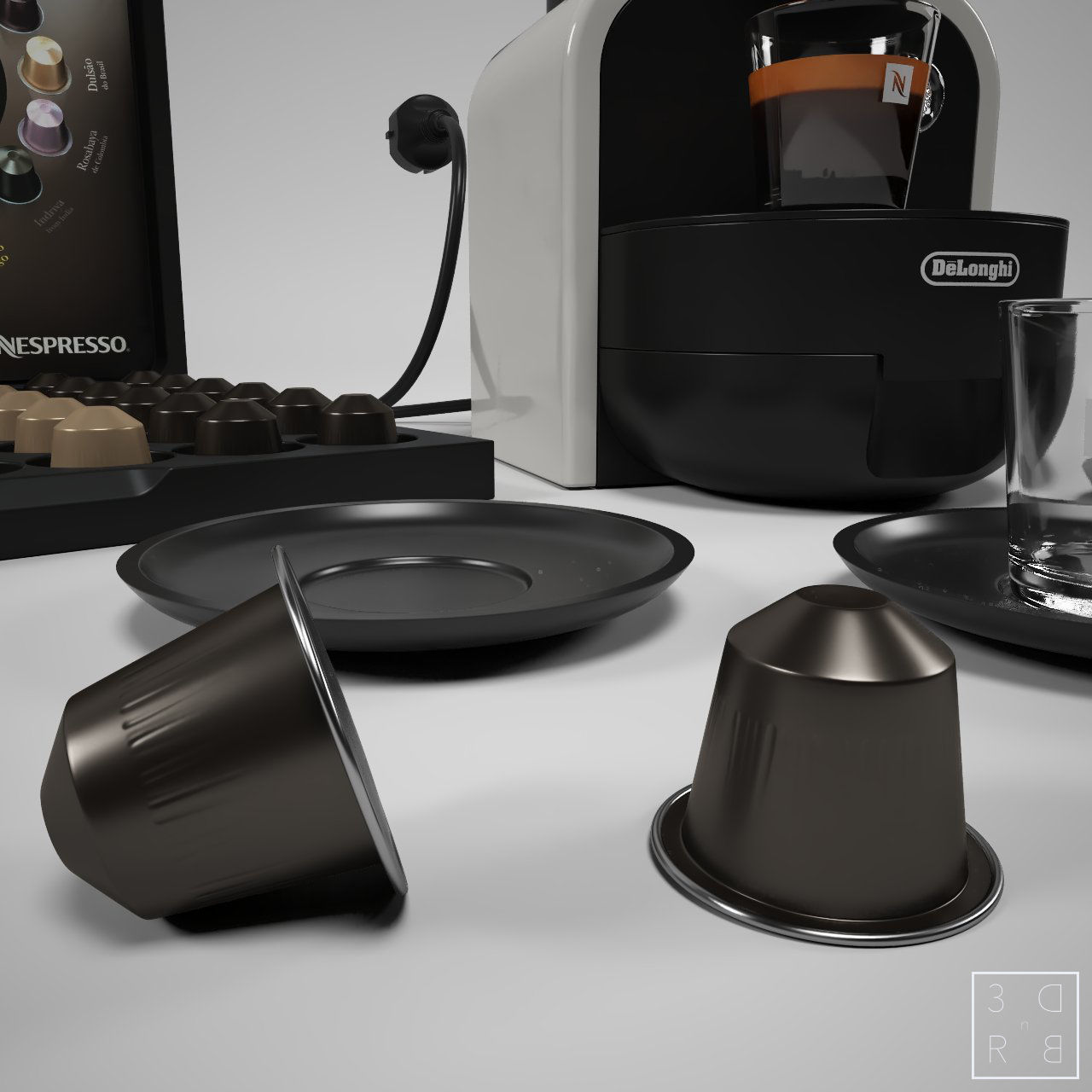 Nespresso Machine 3D model_6