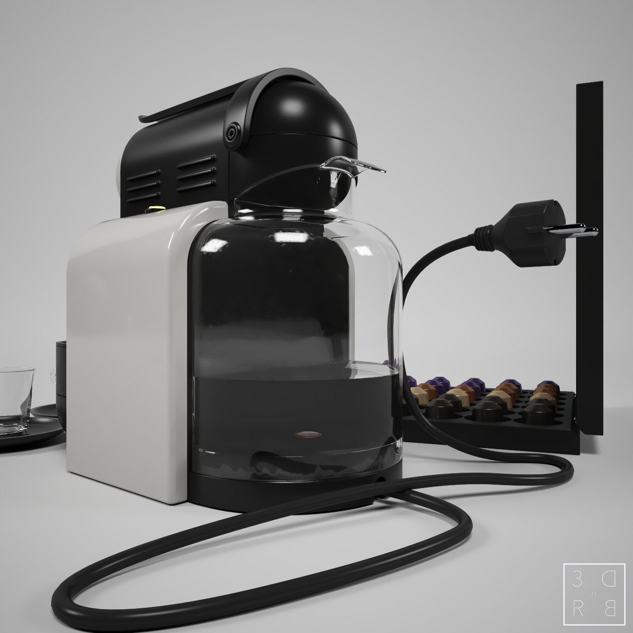 Nespresso Machine 3D model_3