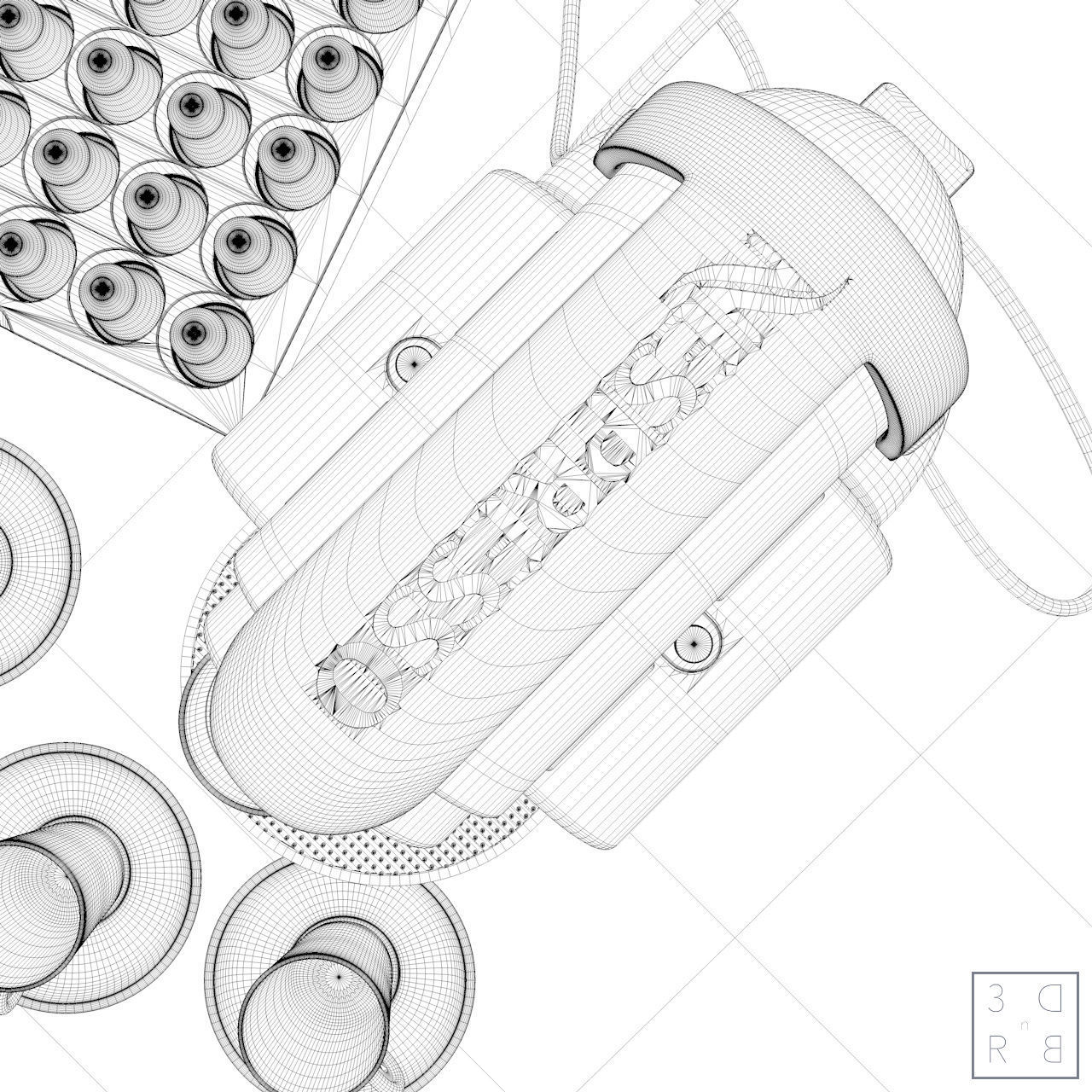 Nespresso Machine 3D model_12