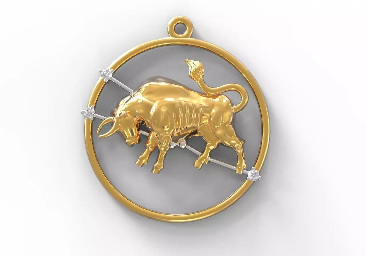 Taurus  constellation 3D print model_0