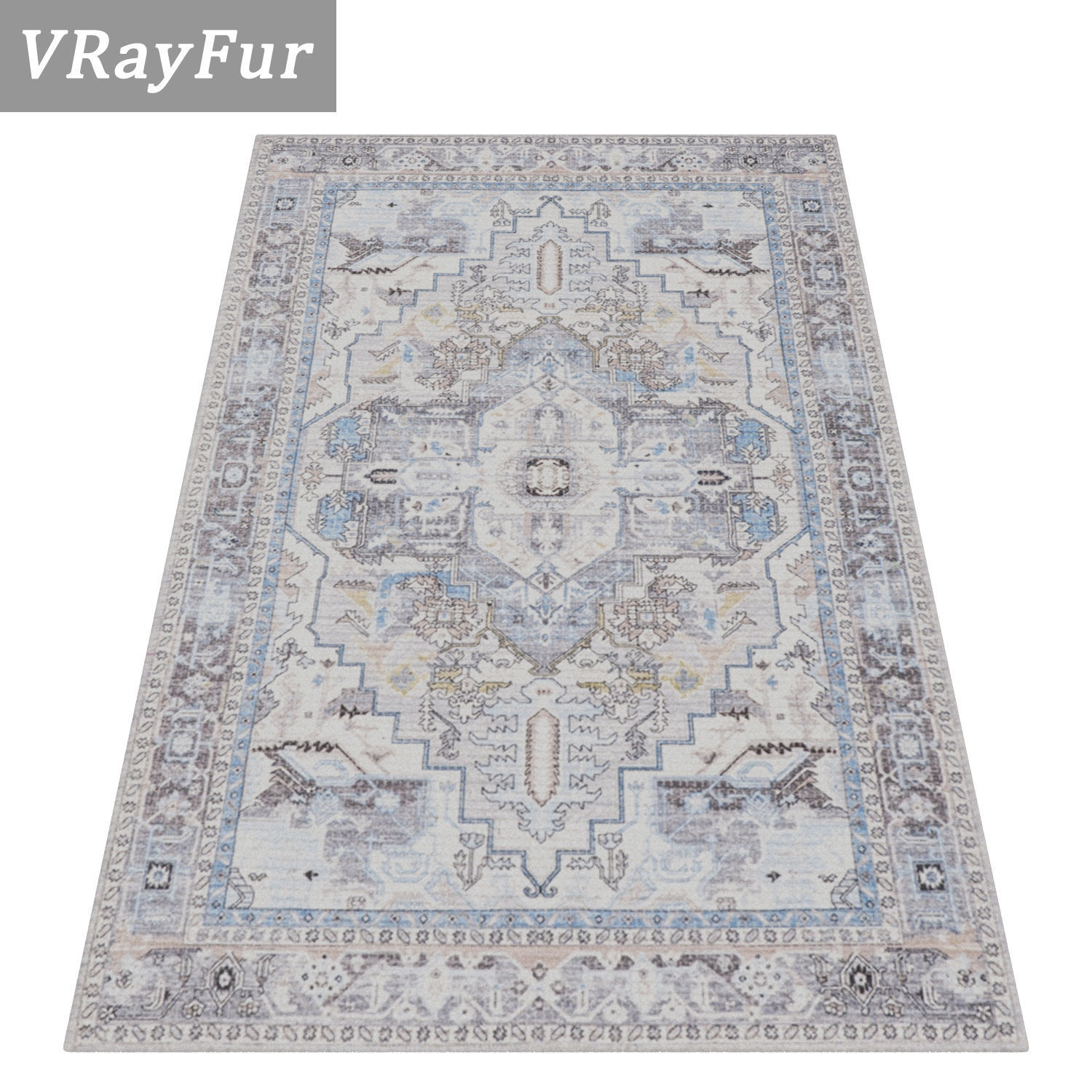 Rug Set 438 3D model_2